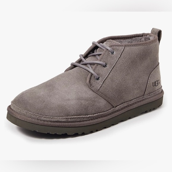 UGG NEUMEL SUEDE LACE UP CHUKKA BOOTS 3236 GRAY 14 MEDIUM - Picture 1 of 9